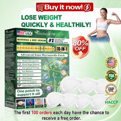 𝐎𝐟𝐟𝐢𝐜𝐢𝐚𝐥 𝐔𝐒 𝐒𝐭𝐨𝐫𝐞 🇺🇸  | 🧑‍⚕️🩺 𝐆𝐞𝐞𝐋𝐞𝐦𝐨𝐧® Moringa · Berberine × NAD+ 𝟏𝟎-𝐢𝐧-𝟏 𝐀𝐝𝐯𝐚𝐧𝐜𝐞𝐝 𝐍𝐚𝐧𝐨 𝐌𝐢𝐜𝐫𝐨𝐧𝐞𝐞𝐝𝐥𝐞 𝐏𝐚𝐭𝐜𝐡 — 𝐎𝐧𝐜𝐞 𝐃𝐚𝐢𝐥𝐲, 𝐕𝐢𝐬𝐢𝐛𝐥𝐞 𝐑𝐞𝐬𝐮𝐥𝐭𝐬 𝐢𝐧 𝟕 𝐃𝐚𝐲𝐬