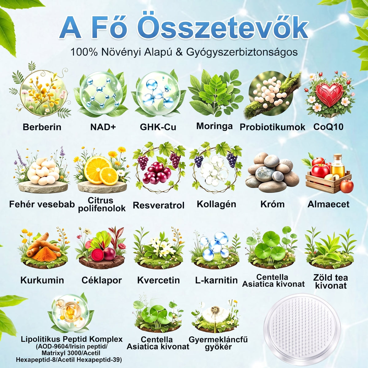 🎁Hivatalos tanúsítás🔥 Több ezer elégedett felhasználó Magyarországon| 🤍FFBSI® Glumasetide 10 az 1-ben Karcsú és Egészséges Nano Mikrotűs Tapasz 🇭🇺