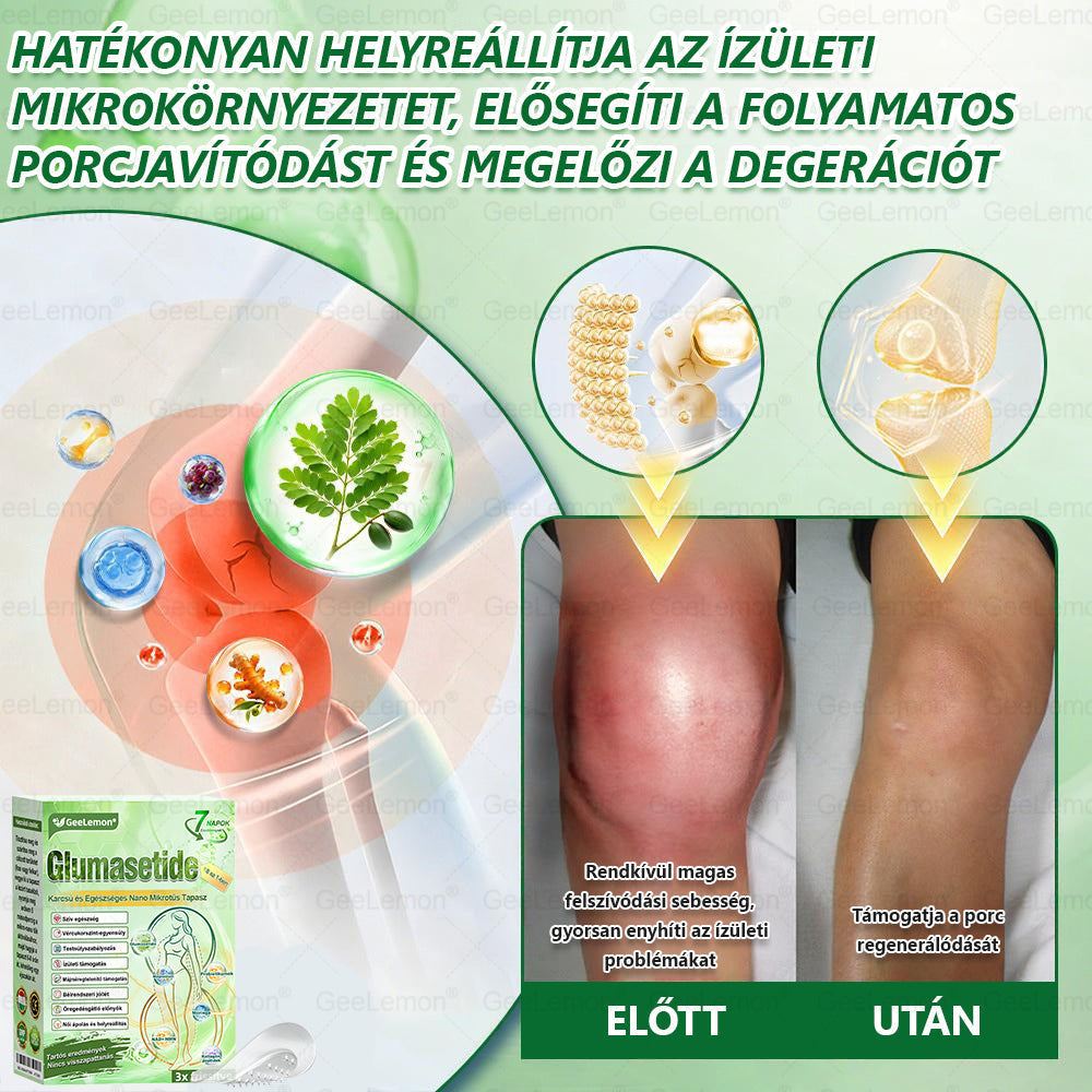 👉 Hivatalos tanúsítás🔥 Több ezer elégedett felhasználó Magyarországon| 🤍𝐆𝐞𝑒𝐿𝑒𝐦𝐨𝐧® Glumasetide 10 az 1-ben Karcsú és Egészséges Nano Mikrotűs Tapasz 🇭🇺
