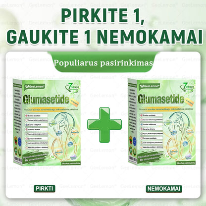🎁Rekomenduojama Santaros klinikų · 👩‍⚕️ Oficiali „Eurovaistinė“ vaistinė🎁 𝐆𝐞𝑒𝐿𝑒𝐦𝐨𝐧® 𝐆𝐥𝐮𝐦𝐚𝐬𝐞𝐭𝐢𝐝𝐞 8 viename Liekninantis ir sveikatinantis nano pleistras su mikroadatomis 🇱🇹 (Tik kartą per dieną, matomi pokyčiai jau per 7 dienas)  ✅