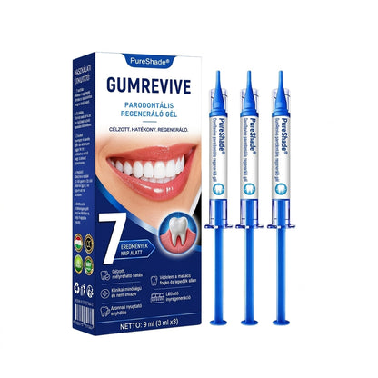 PureShade® 🦷 GumRevive Ínyregeneráló Gél – Az egészségesebb ínyért és magabiztosabb mosolyért 👍