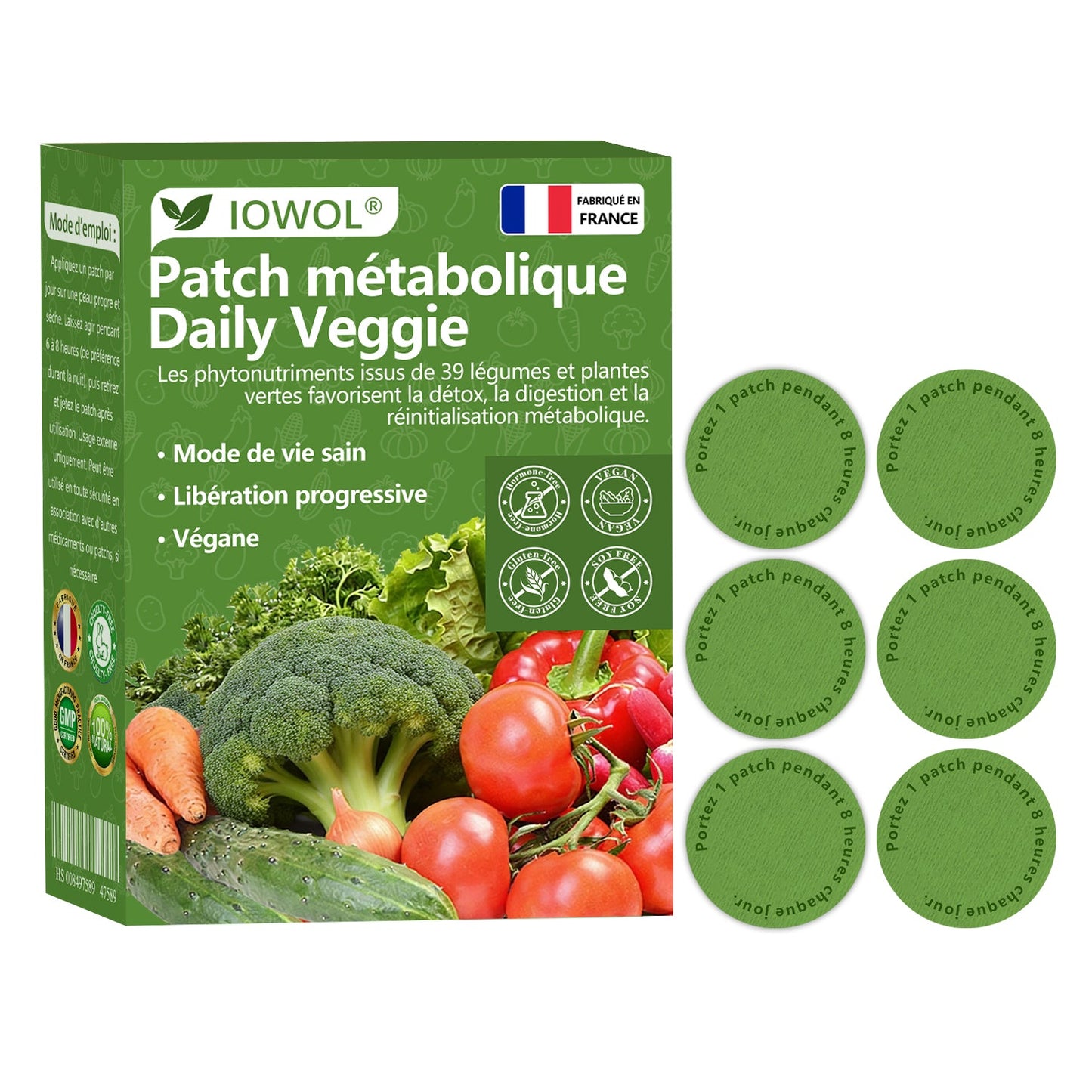 🥦𝐁𝐨𝐮𝐭𝐢𝐪𝐮𝐞 𝐎𝐟𝐟𝐢𝐜𝐢𝐞𝐥𝐥𝐞 | 𝐋𝐞 𝐩𝐚𝐭𝐜𝐡 𝐦é𝐭𝐚𝐛𝐨𝐥𝐢𝐪𝐮𝐞 𝐪𝐮𝐨𝐭𝐢𝐝𝐢𝐞𝐧 𝐚𝐮𝐱 𝐥é𝐠𝐮𝐦𝐞𝐬 𝐈𝐎𝐖𝐎𝐋® 𝐮𝐭𝐢𝐥𝐢𝐬𝐞 𝐝𝐞𝐬 𝐞𝐱𝐭𝐫𝐚𝐢𝐭𝐬 𝐛𝐢𝐨𝐥𝐨𝐠𝐢𝐪𝐮𝐞𝐬 𝐞𝐭 𝐝𝐞𝐬 𝐩𝐡𝐲𝐭𝐨𝐧𝐮𝐭𝐫𝐢𝐦𝐞𝐧𝐭𝐬 𝐢𝐬𝐬𝐮𝐬 𝐝𝐞 𝟑𝟗 𝐥é𝐠𝐮𝐦𝐞𝐬 + 𝐯𝐞𝐫𝐝𝐮𝐫𝐞𝐬 𝐩𝐨𝐮𝐫 𝐬𝐨𝐮𝐭𝐞𝐧𝐢𝐫 𝐥𝐚 𝐝é𝐭𝐨𝐱, 𝐥𝐚 𝐝𝐢𝐠𝐞𝐬𝐭𝐢𝐨𝐧, 𝐥𝐞 𝐦é𝐭𝐚𝐛𝐨𝐥𝐢𝐬𝐦𝐞 𝐞𝐭 𝐥’é𝐧𝐞𝐫𝐠𝐢𝐞 𝐚𝐮 𝐪𝐮𝐨𝐭𝐢𝐝𝐢𝐞𝐧.