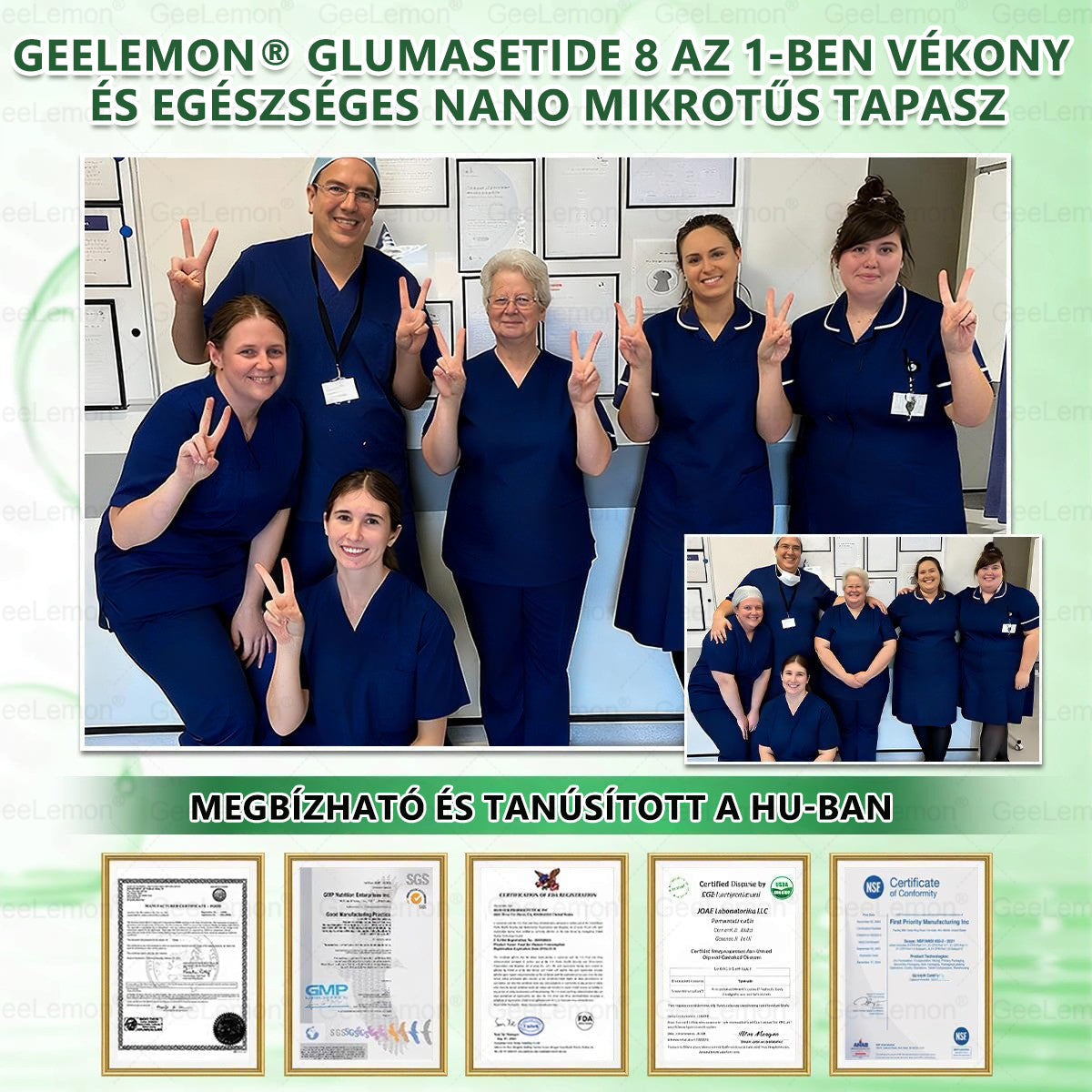 👉 Hivatalos tanúsítás🔥 Több ezer elégedett felhasználó Magyarországon| 🤍𝐆𝐞𝑒𝐿𝑒𝐦𝐨𝐧® Glumasetide 10 az 1-ben Karcsú és Egészséges Nano Mikrotűs Tapasz 🇭🇺