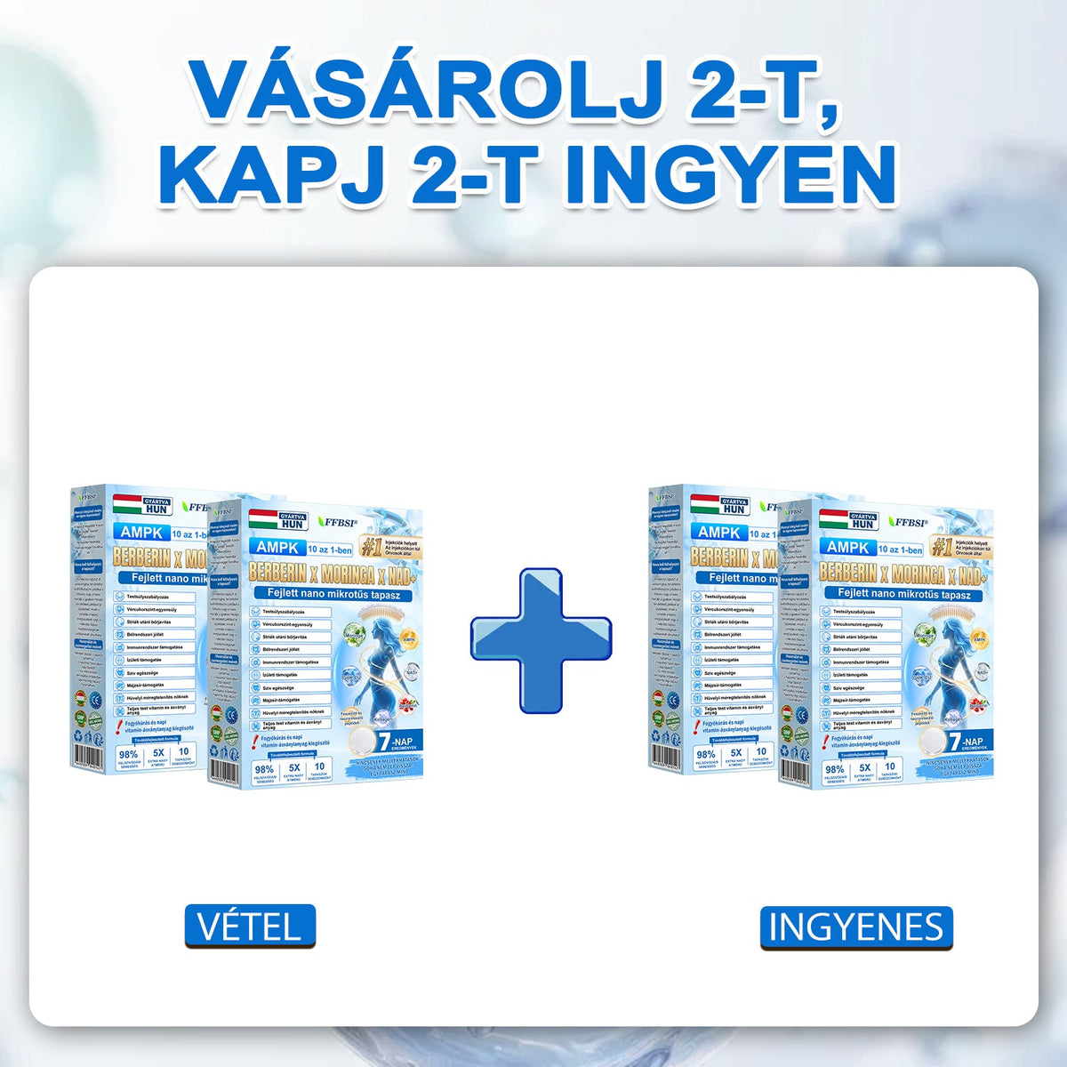 🎁Hivatalos tanúsítás🔥 Több ezer elégedett felhasználó Magyarországon| 🤍FFBSI® Glumasetide 10 az 1-ben Karcsú és Egészséges Nano Mikrotűs Tapasz 🇭🇺