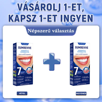 PureShade® 🦷 GumRevive Ínyregeneráló Gél – Az egészségesebb ínyért és magabiztosabb mosolyért 👍