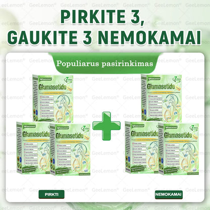 🎁Rekomenduojama Santaros klinikų · 👩‍⚕️ Oficiali „Eurovaistinė“ vaistinė🎁 𝐆𝐞𝑒𝐿𝑒𝐦𝐨𝐧® 𝐆𝐥𝐮𝐦𝐚𝐬𝐞𝐭𝐢𝐝𝐞 8 viename Liekninantis ir sveikatinantis nano pleistras su mikroadatomis 🇱🇹 (Tik kartą per dieną, matomi pokyčiai jau per 7 dienas)  ✅