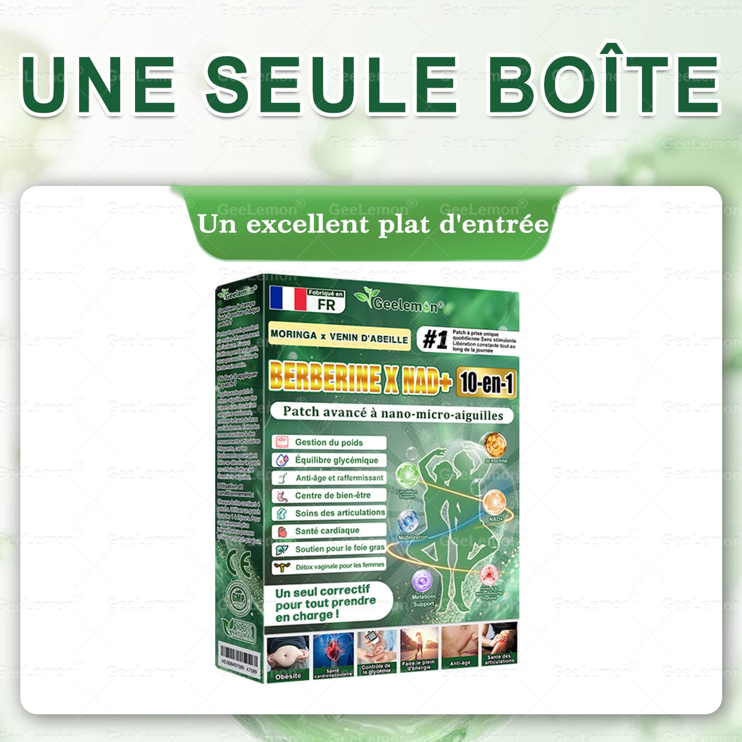 Boutique officielle de France 🇫🇷 | Geelemon® Système Nano Avancé Soin Quotidien Unique