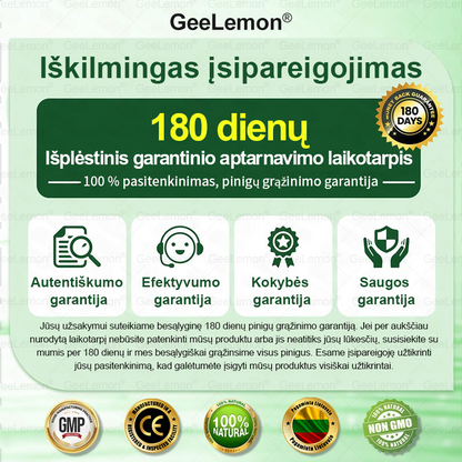 🎁Rekomenduojama Santaros klinikų · 👩‍⚕️ Oficiali „Eurovaistinė“ vaistinė🎁 𝐆𝐞𝑒𝐿𝑒𝐦𝐨𝐧® 𝐆𝐥𝐮𝐦𝐚𝐬𝐞𝐭𝐢𝐝𝐞 8 viename Liekninantis ir sveikatinantis nano pleistras su mikroadatomis 🇱🇹 (Tik kartą per dieną, matomi pokyčiai jau per 7 dienas)  ✅