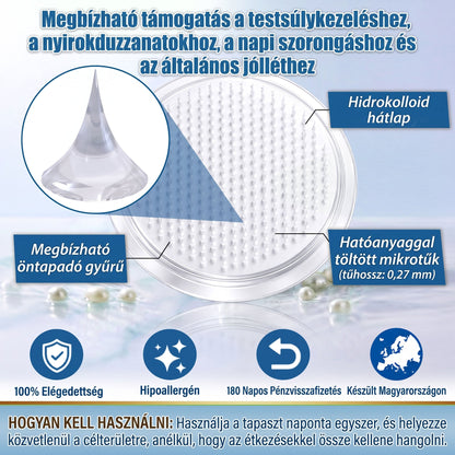 🎁Hivatalos tanúsítás🔥 Több ezer elégedett felhasználó Magyarországon| 🤍FFBSI® Glumasetide 10 az 1-ben Karcsú és Egészséges Nano Mikrotűs Tapasz 🇭🇺