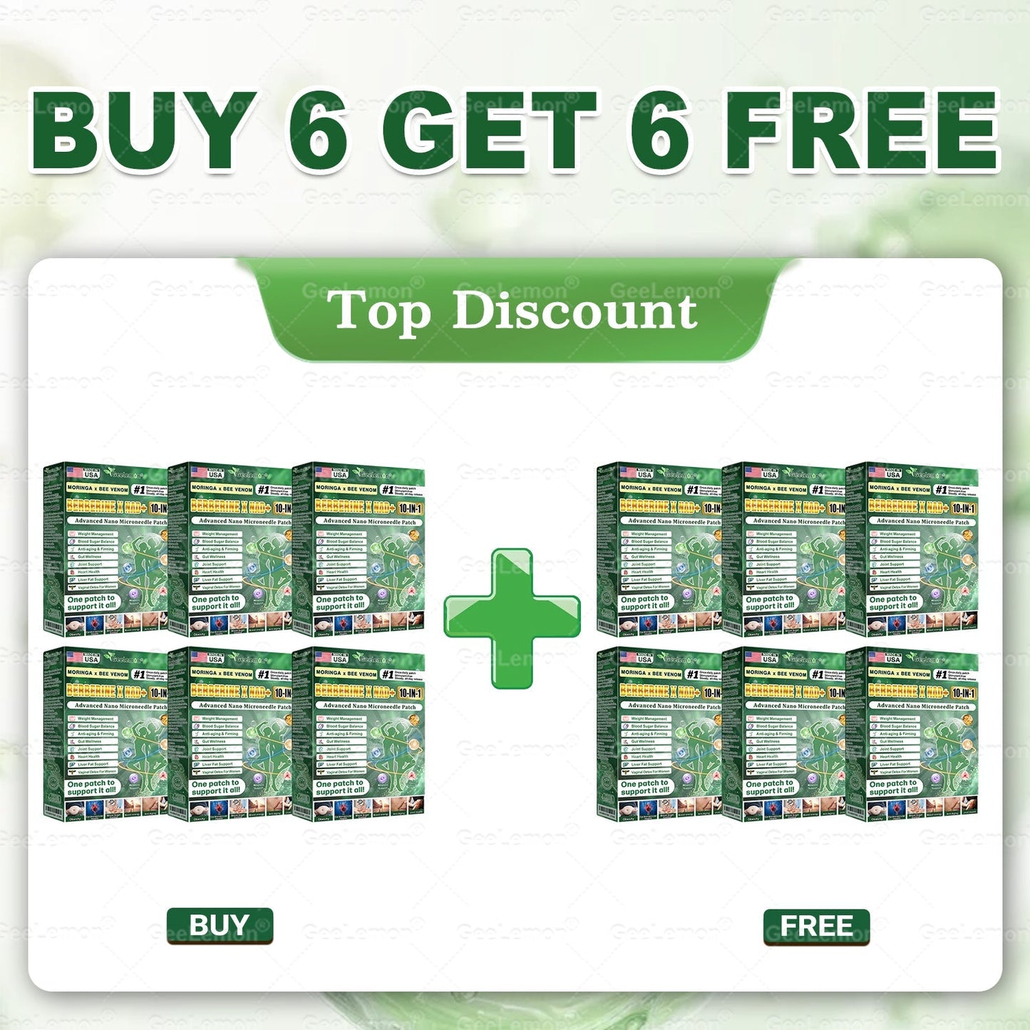 𝐎𝐟𝐟𝐢𝐜𝐢𝐚𝐥 𝐔𝐒 𝐒𝐭𝐨𝐫𝐞 🇺🇸  | 🧑‍⚕️🩺 𝐆𝐞𝐞𝐋𝐞𝐦𝐨𝐧® Moringa · Berberine × NAD+ 𝟏𝟎-𝐢𝐧-𝟏 𝐀𝐝𝐯𝐚𝐧𝐜𝐞𝐝 𝐍𝐚𝐧𝐨 𝐌𝐢𝐜𝐫𝐨𝐧𝐞𝐞𝐝𝐥𝐞 𝐏𝐚𝐭𝐜𝐡 — 𝐎𝐧𝐜𝐞 𝐃𝐚𝐢𝐥𝐲, 𝐕𝐢𝐬𝐢𝐛𝐥𝐞 𝐑𝐞𝐬𝐮𝐥𝐭𝐬 𝐢𝐧 𝟕 𝐃𝐚𝐲𝐬