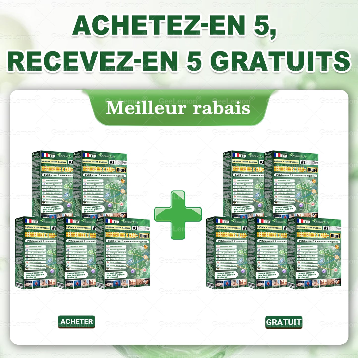 Boutique officielle de France 🇫🇷 | Geelemon® Système Nano Avancé Soin Quotidien Unique