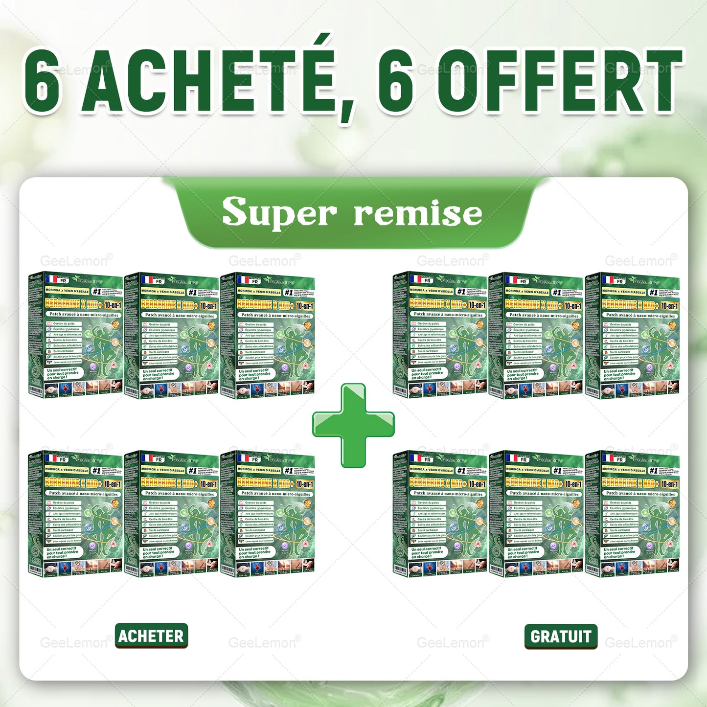 Boutique officielle de France 🇫🇷 | Geelemon® Système Nano Avancé Soin Quotidien Unique
